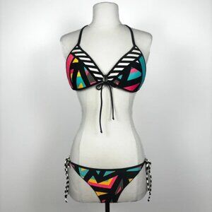 Geometric Neoprene Bikini